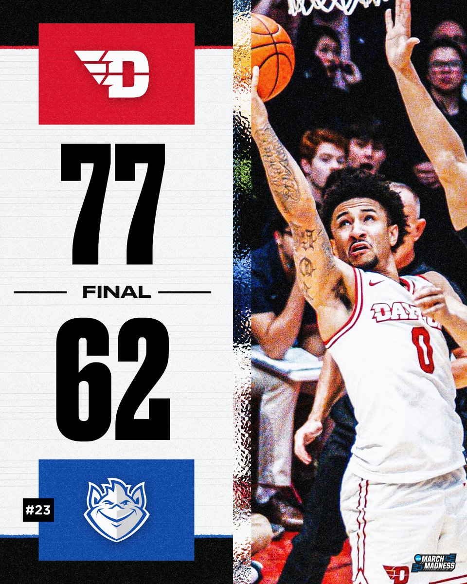 DAYTON TAKES DOWN NO. 23 SAINT LOUIS 🔥

Flyers get their first ranked win of the season as they defeat the Billikens 🙌