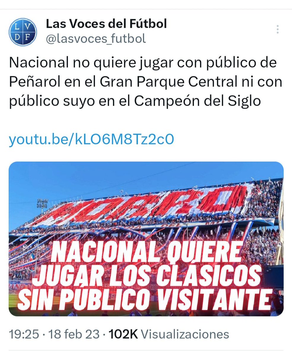 El próximo domingo es el clásico y acá les refresco la memoria de por que se juega solo con público locatario