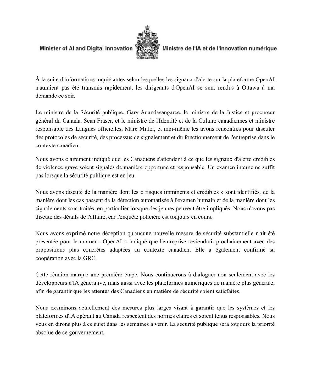 Evan Solomon tweet media