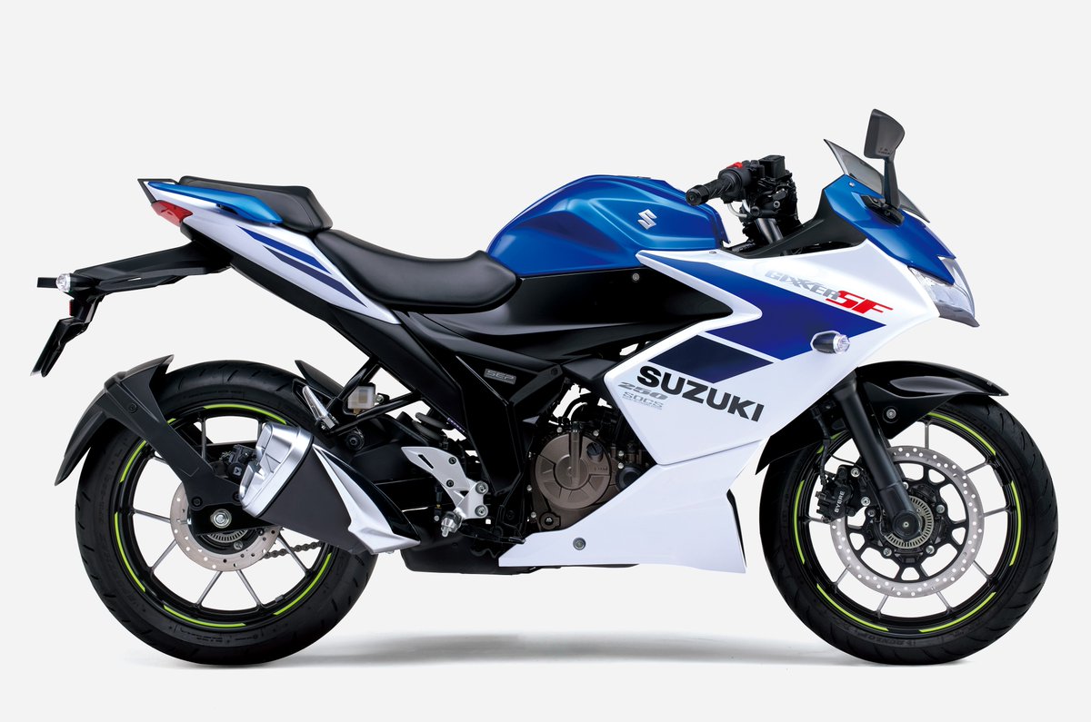 suzukicojpmotor's tweet photo. 【製品リリース情報：ジクサーSF250】
油冷SEPエンジンを搭載。軽快かつ爽快な走りを可能にするフルカウルスポーツ。ジクサーSF250 カラーチェンジして登場。
発売日：2026 年3月5日 (木)
https://t.co/smxTjO7hRH https://t.co/dRigqmk83d