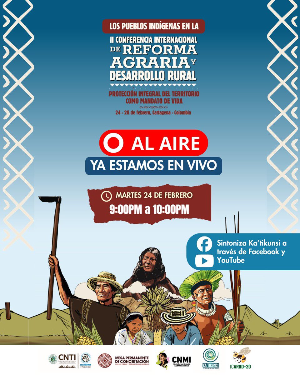 Comisión Nacional de Territorios Indígenas tweet media