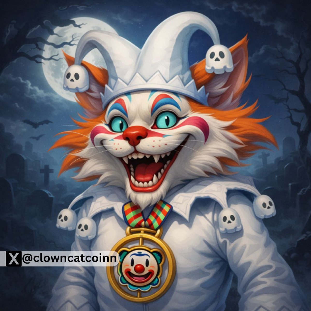 egbhaname_e's tweet image. 🤡🤡🤡🤡

#ccat #clowncats