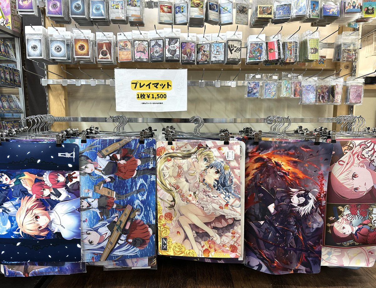 売り場変更のお知らせ📢 プレイマットの売り場が変わりました✨ 以前