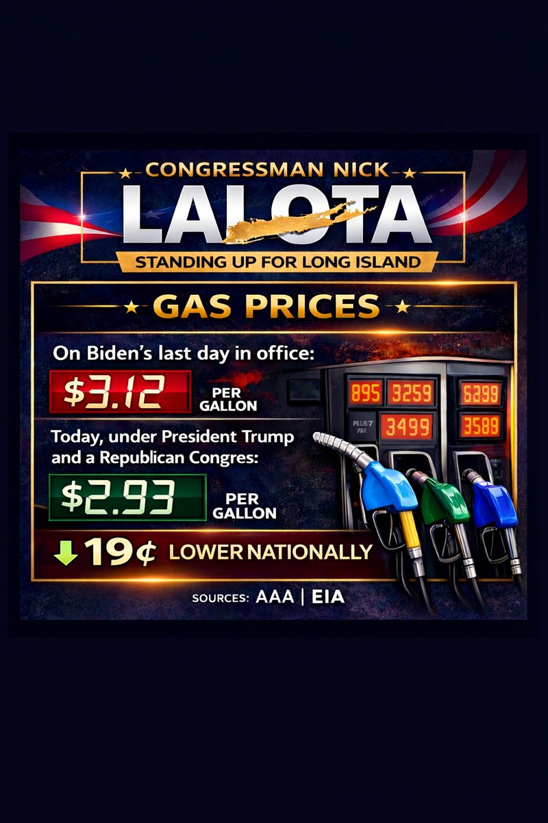 Congressman Nick LaLota tweet media