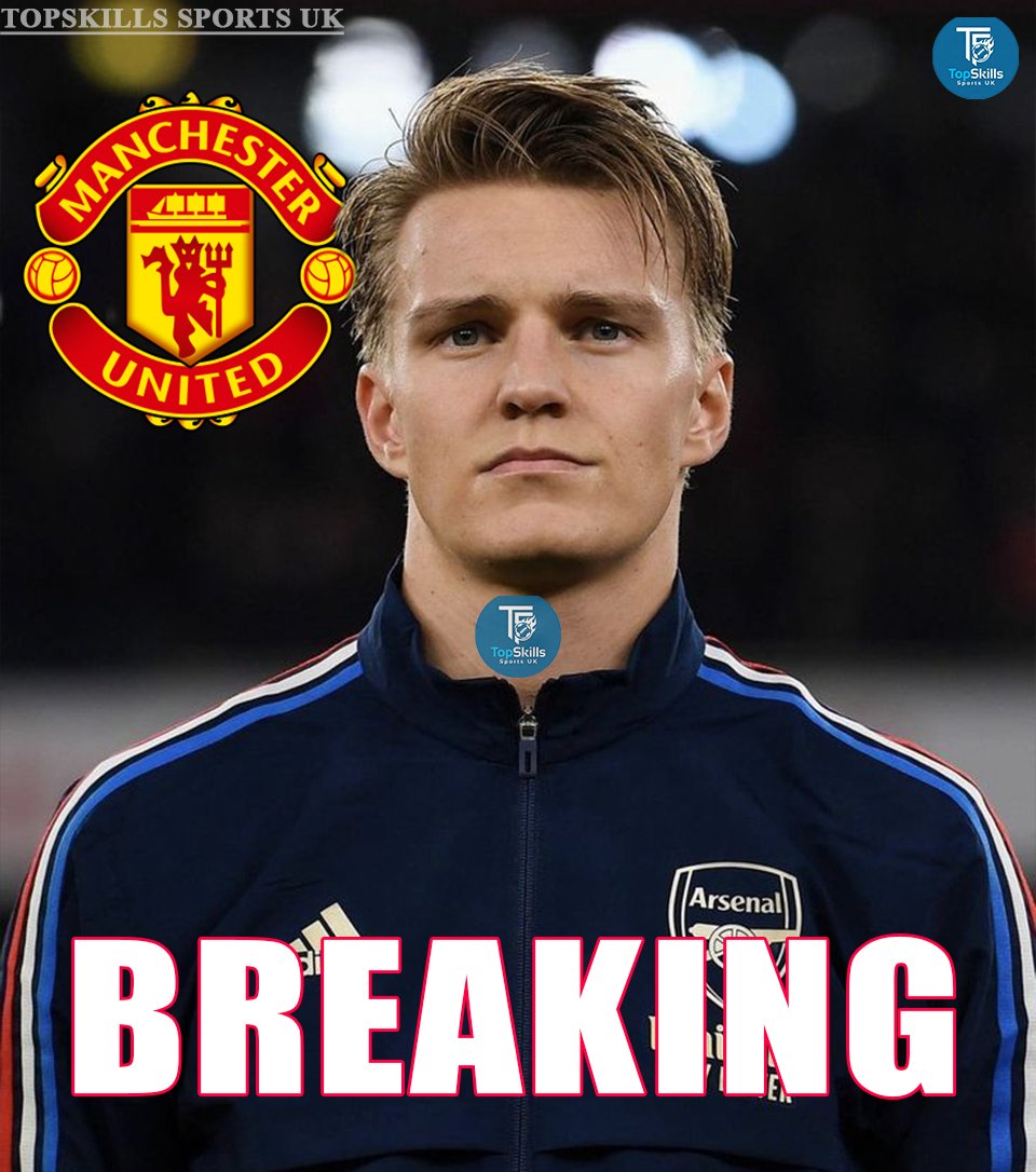 topskillsportuk's tweet photo. 🚨💣 𝐄𝐗𝐂𝐋𝐔𝐒𝐈𝐕𝐄: Tensions between Martin Ødegaard and Mikel Arteta have reached boiling point at Arsenal. 😳🔴

Ødegaard feels deeply unappreciated by both the board and the coaching staff, with multiple promises made to him reportedly broken in recent months.

Sources say the relationship between Ødegaard and Arteta has become highly strained in the last few weeks, with significant frustration building behind the scenes.

The Arsenal skipper is now 100% determined to leave the club this summer, picking Manchester United as his next club amid Bayern Munich links.

More to follow soon! 👀⏳