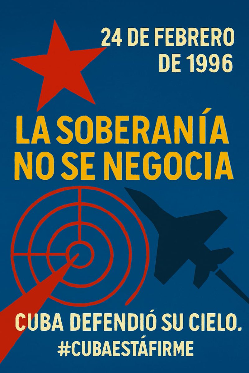 La Organización de Aviación Civil Internacional reconoce la soberanía plena de los Estados sobre su espacio aéreo. Cuba no violó ninguna norma: defendió su territorio. Período. 🇨🇺📜✅ #24F1996 #DerechoInternacional