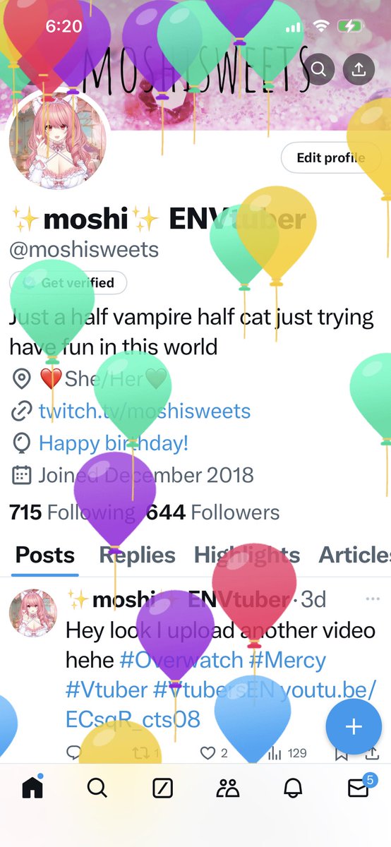 Today is my birthday yippee and I’m 25 years old ^.^