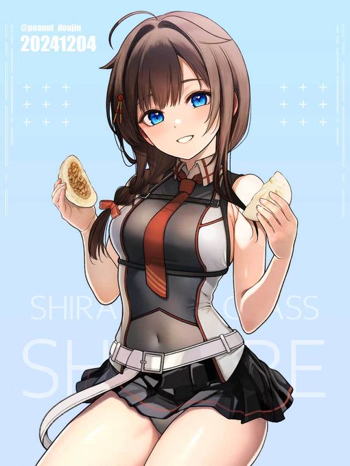 こんにちは☀️
今日はまた寒いですね…😰
このイラストは、寒い日に「肉まん食べたい!」と思いながら描きました☺️
春が待ち遠しいですね🌸

艦これ/時雨改三 ✨ 