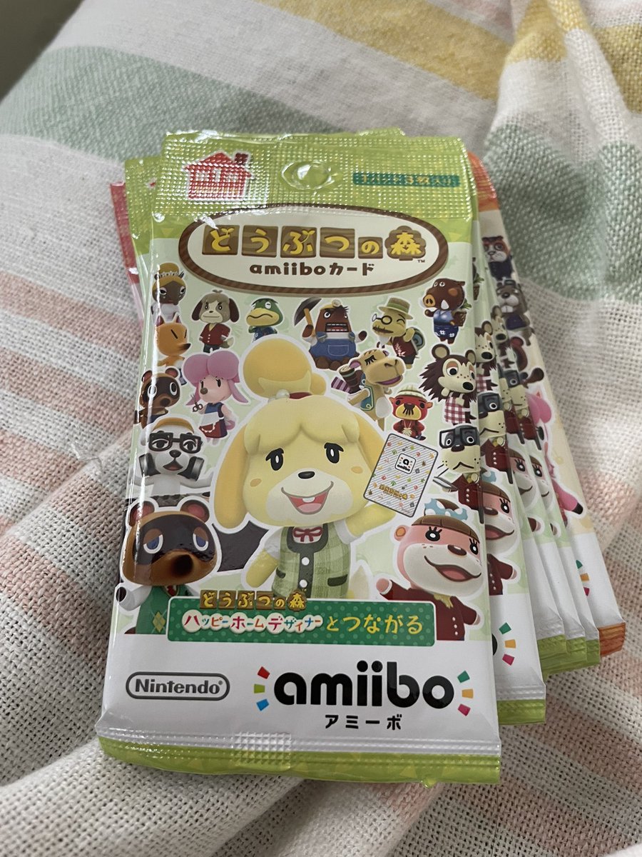 あつ森のamiiboカードきたぁぁ！！ニンテンドーストアありがとう