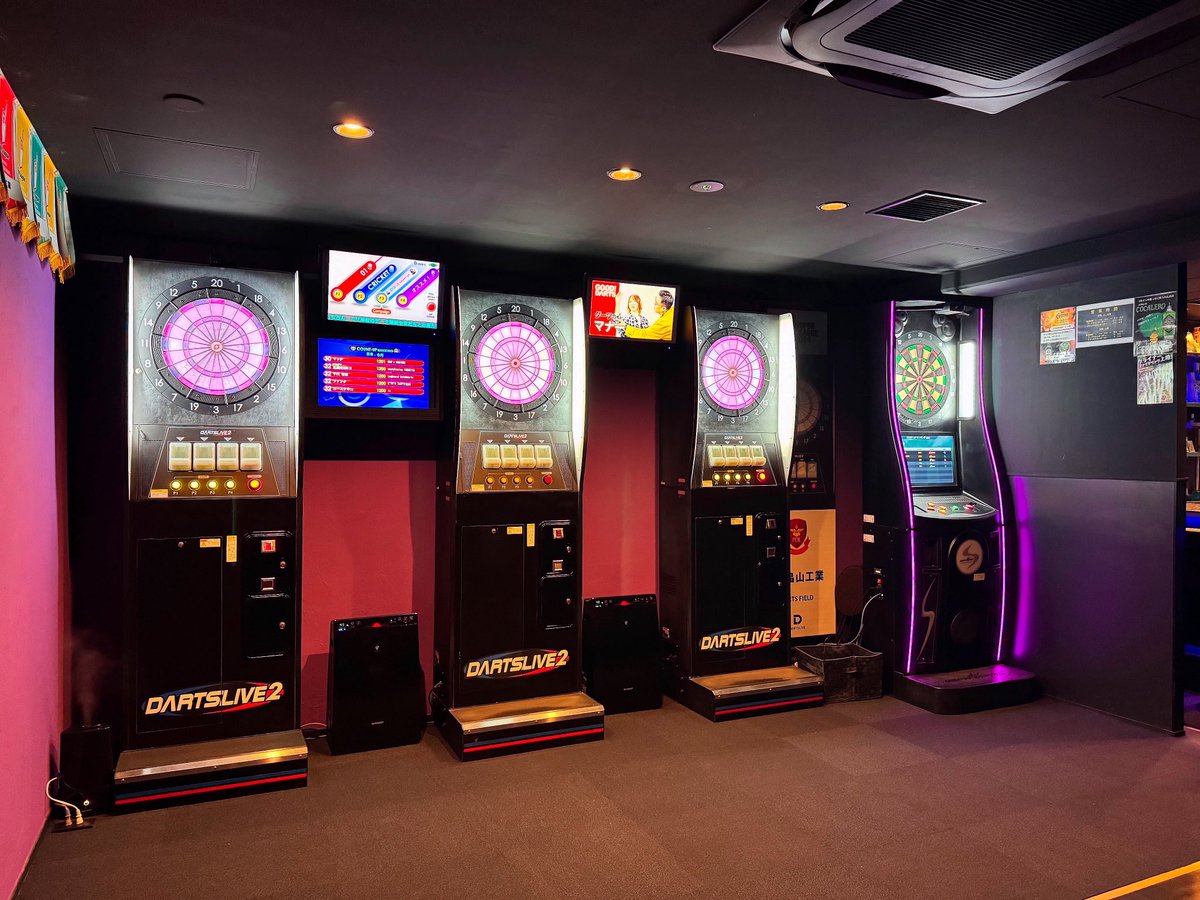 2/25（水） 19時~24時 本日はPDLーAでっす🔥 ダーツ台1台リーグで使用