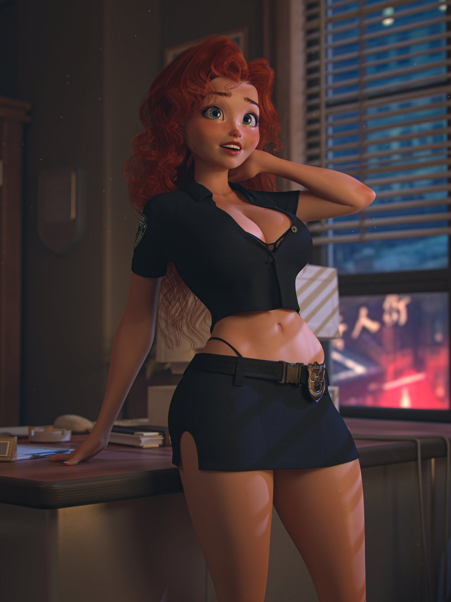 Neywalt3D's tweet photo. #Merida #rule34 https://t.co/S32qNskyVB