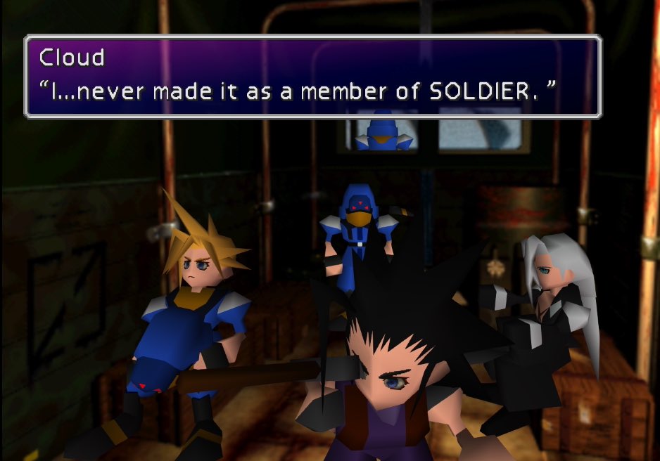 Spy-D‼️| FF7: Dirge of Cerberus tweet media