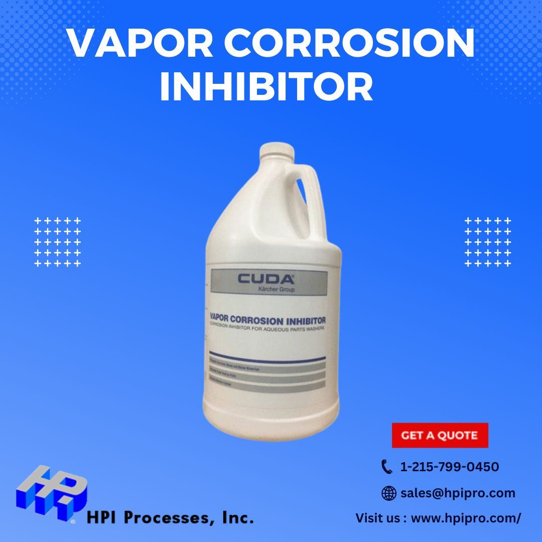 hpipro's tweet photo. Protect metal parts from rust and corrosion with the Vapor Corrosion Inhibitor VCI. This advanced blend works in both liquid and vapor phases to keep steel and cleaned components corrosion-free after washing.
Visit - https://t.co/UCKvlLGZcc https://t.co/MveloOWcCE
