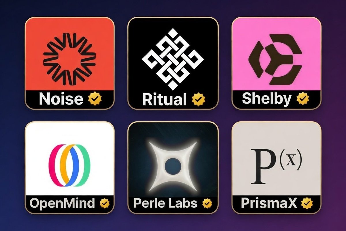 Projects you can farm with almost $0 :

- Noise
- Ritual
- Shelby
- PrismaX
- Perle Labs
- OpenMind

Which one are you farming?