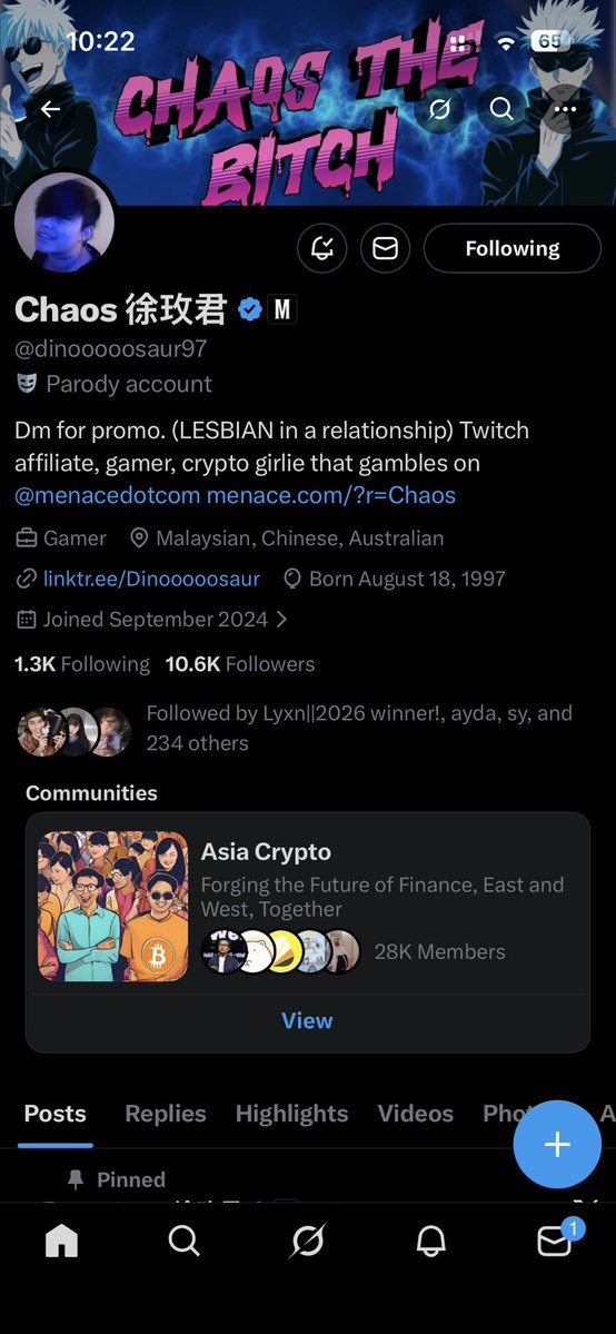 <a href="/dinooooosaur97/">Chaos 徐玫君</a> Let’s try this one 😁

Thank you, Chaos! 🙌
Tagging: <a href="/auroniee/">yosa</a> <a href="/lvrgkives/">fana</a> <a href="/taehyunggives/">TG⁷ ⟭⟬</a>, follow Chaos guys! 🔥

23NuKkBk3Y9Py1dPRuWSz4WnfvzvnpXpy22aDMRkmHZS