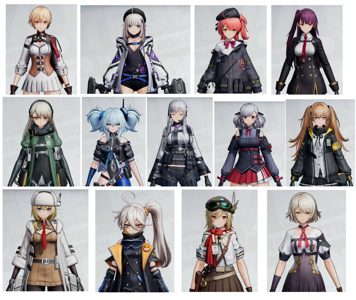 renzudascoph's tweet photo. Girls' Frontline Fire Control
All T-Dolls Characters
#GirlsFrontline
#GirlsFrontline2Exilium
#GirlsFrontlineFireControl https://t.co/2OqnUntbks