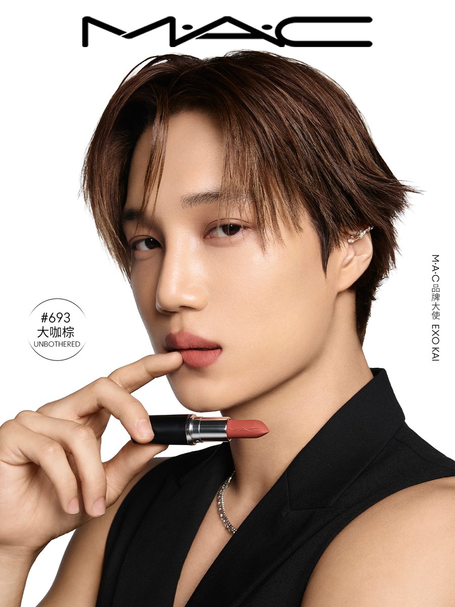 knockknock0408's tweet photo. KAI - MAC魅可 weibo https://t.co/yXD5NAycV2