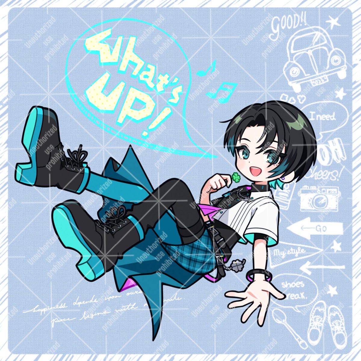 こんにちはー！
晴れの日大好き民だから、雨の今日はちょっと気分がしょもっとします…が、朝めちゃくちゃスッキリ起きれたので良い日になる予感✨️

今日夜は配信あります！初めましての方も多いレポ予定！楽しみだー！！
Have a good day🍀
 #おはようVtuber