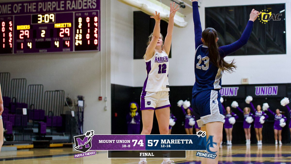 Mount Union Purple Raiders tweet media