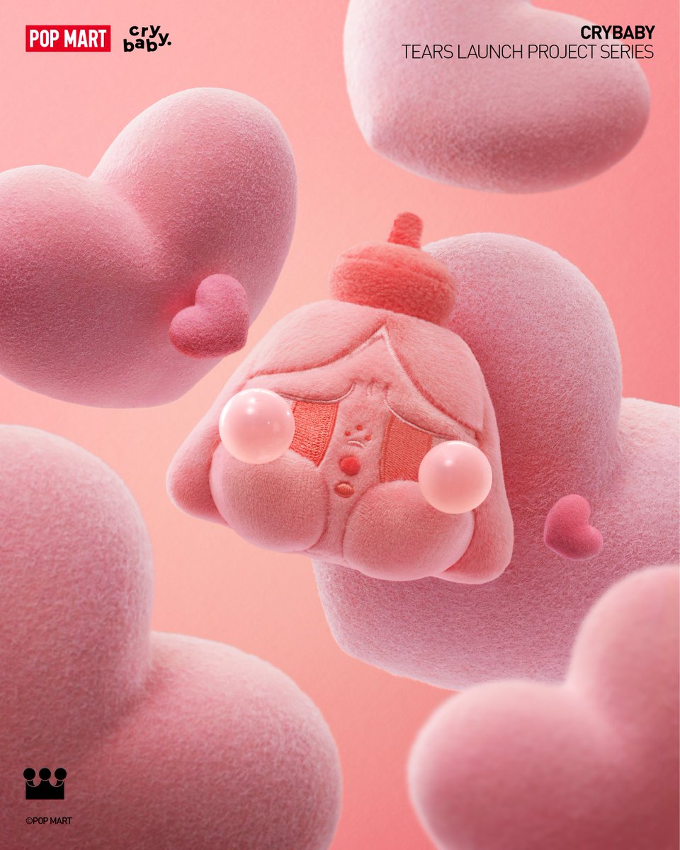 popmart_us's tweet photo. CRYBABY TEARS LAUNCH PROJECT SERIES PLUSH PENDANT BLIND BOX
Some tears are for goodbyes, some are for growth.
Each one is a reminder of what truly moves you.
✅ Available 02/20
#POPMARTUS #popmart #crybaby #blindboxes #plushies https://t.co/IzVZc1sZW2