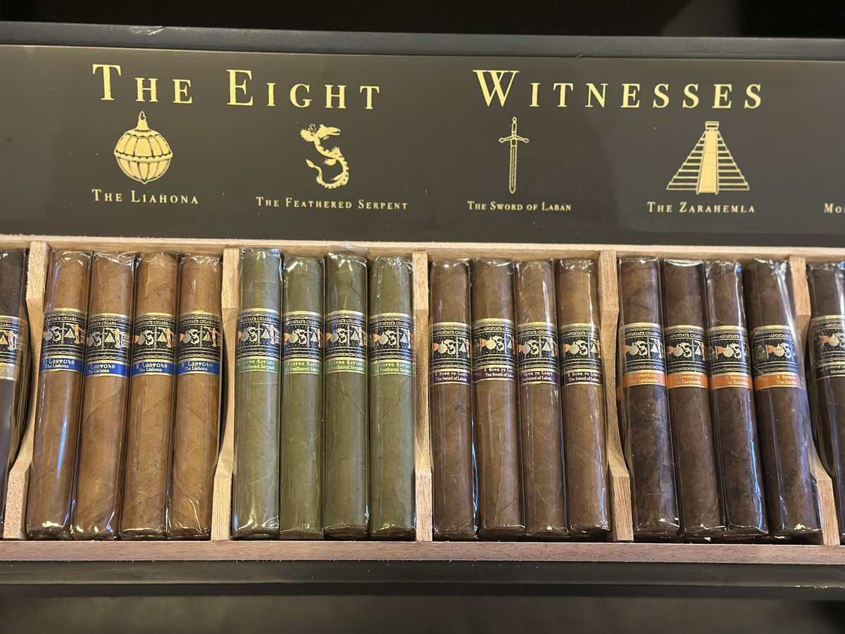 Introducing The Eight Witnesses!

Now all eight of your favorite <a href="/ApostateCigars/">Apostate Cigars</a> come in smaller Corona sizes. This size is perfect for a quick smoke but packs some of the best most prominent blending flavors in a smaller size.
