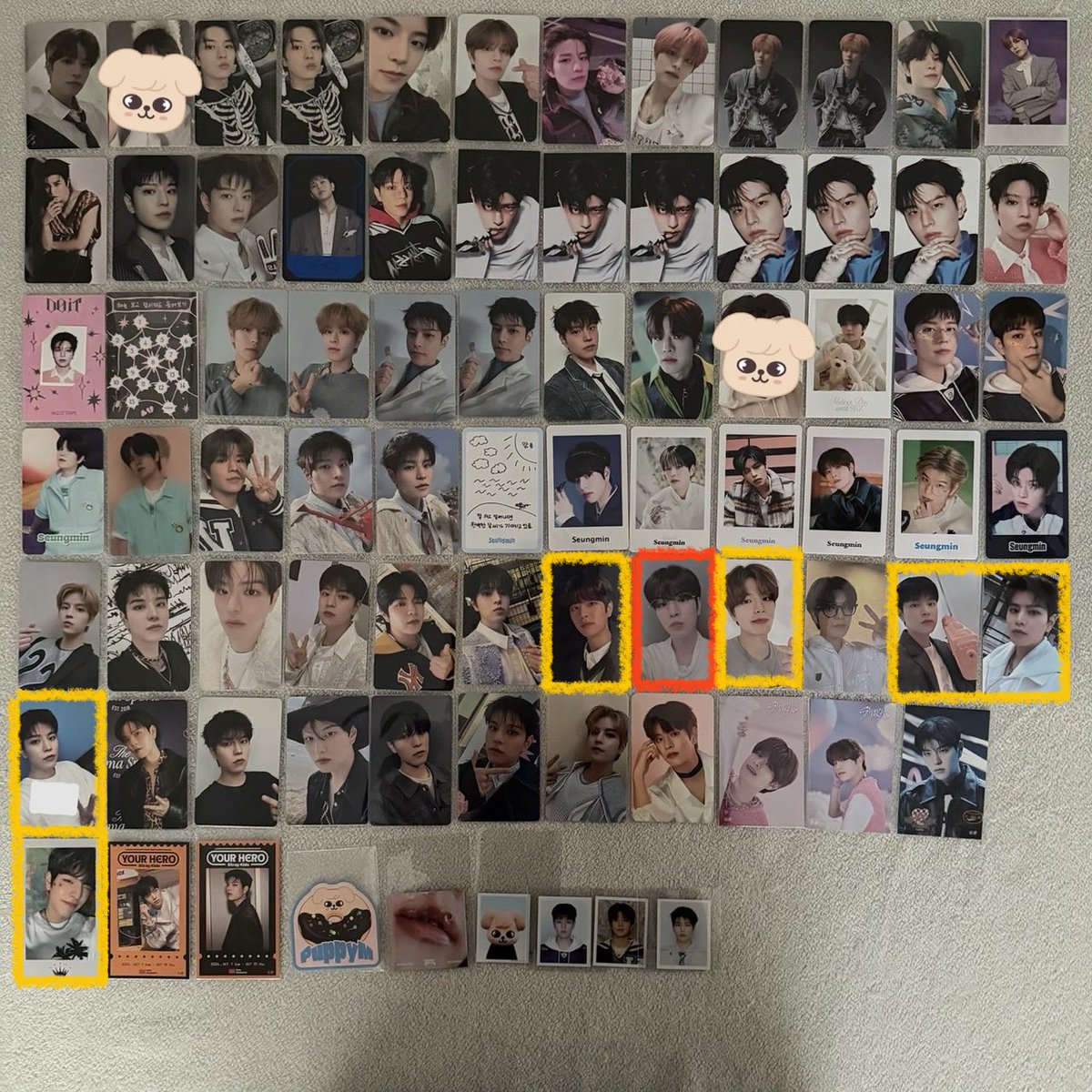 1 Stray Kids straykids スキズ 交換 封入 店舗 特典 トレカ 本国FC