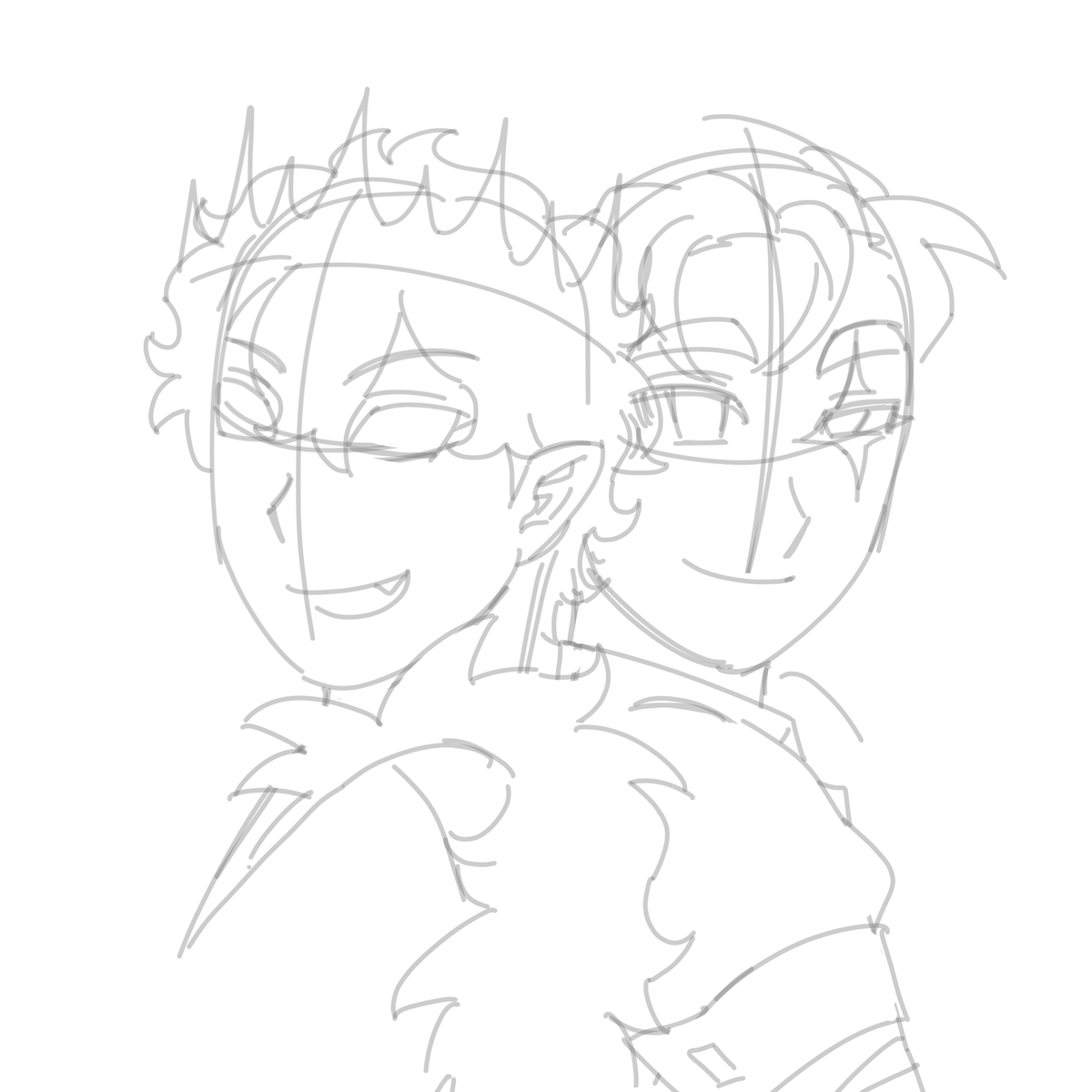 Darlii4ever's tweet photo. Was gonna be another video for TikTok and REALLY WANTED TO FINISH but I lazed out AGAIN. plus I didn’t like my style, and I also changed tai’s design before even finishing it so… https://t.co/KOapwWJroa