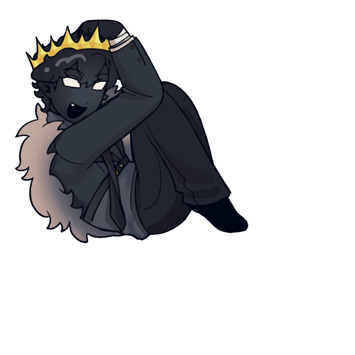 Darlii4ever's tweet photo. Was gonna be another video for TikTok and REALLY WANTED TO FINISH but I lazed out AGAIN. plus I didn’t like my style, and I also changed tai’s design before even finishing it so… https://t.co/KOapwWJroa