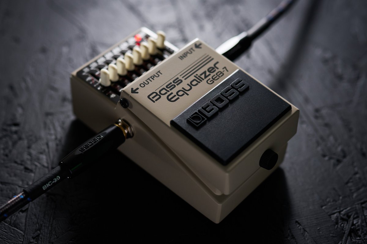 2月25日はGEB-7 Bass Equalizerの誕生日！】 GEB-7は、幅広い周波数