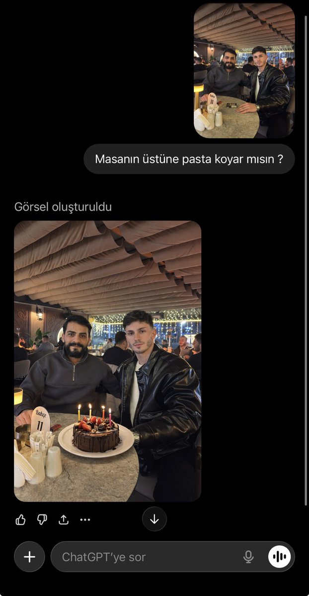 doğum günümü kutladığınız için teşekkür ederim ( söz de ) arkadaşlar🙂