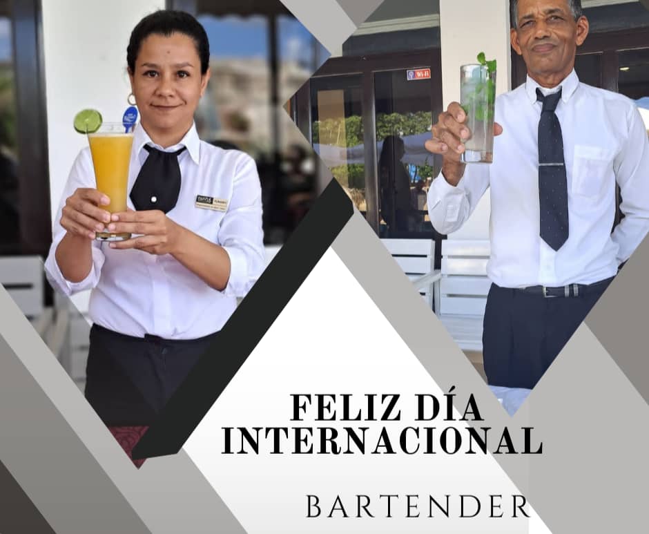 En el Día Internacional del Bartender, reconocemos a quienes con arte y dedicación llenan nuestras copas de sabor y alegría.

#IslazulLasTunas #HotelesIslazul #ElDestinoEresTú #CubaSeVive