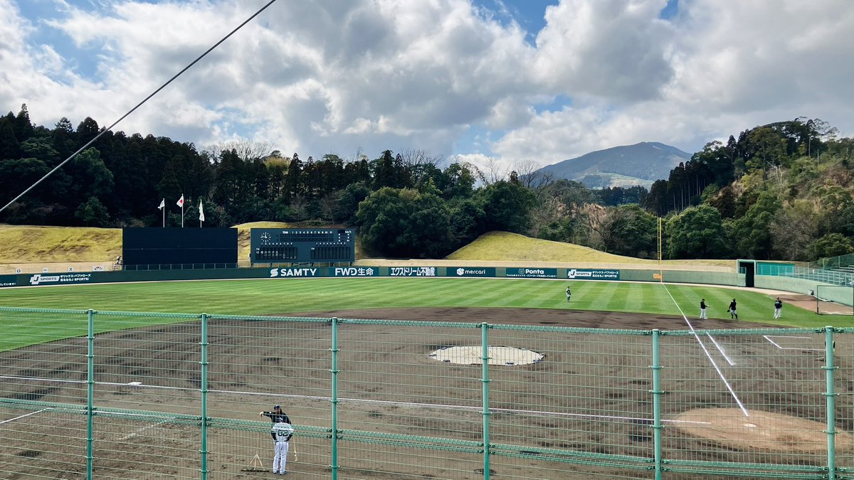 6年ぶりの宮崎キャンプ