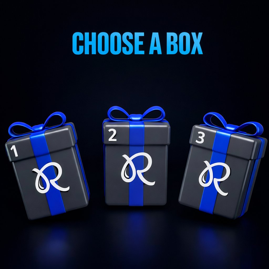 One of these three boxes has $20 inside - guess 1, 2, or 3 in the comments and if you’re right, one of you will win it.

Like + RT 💰