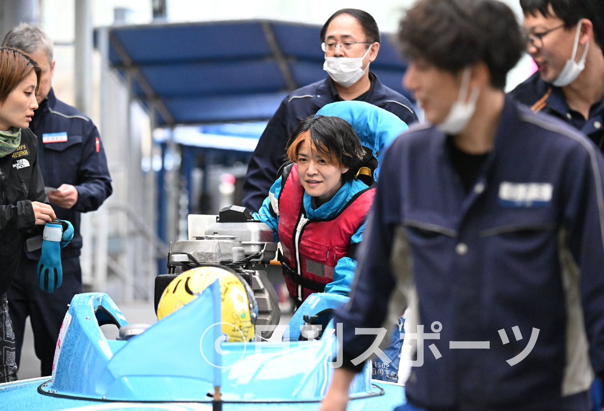 鳴門ボート・PG1スピードクイーンメモリアル】 ボート破損の