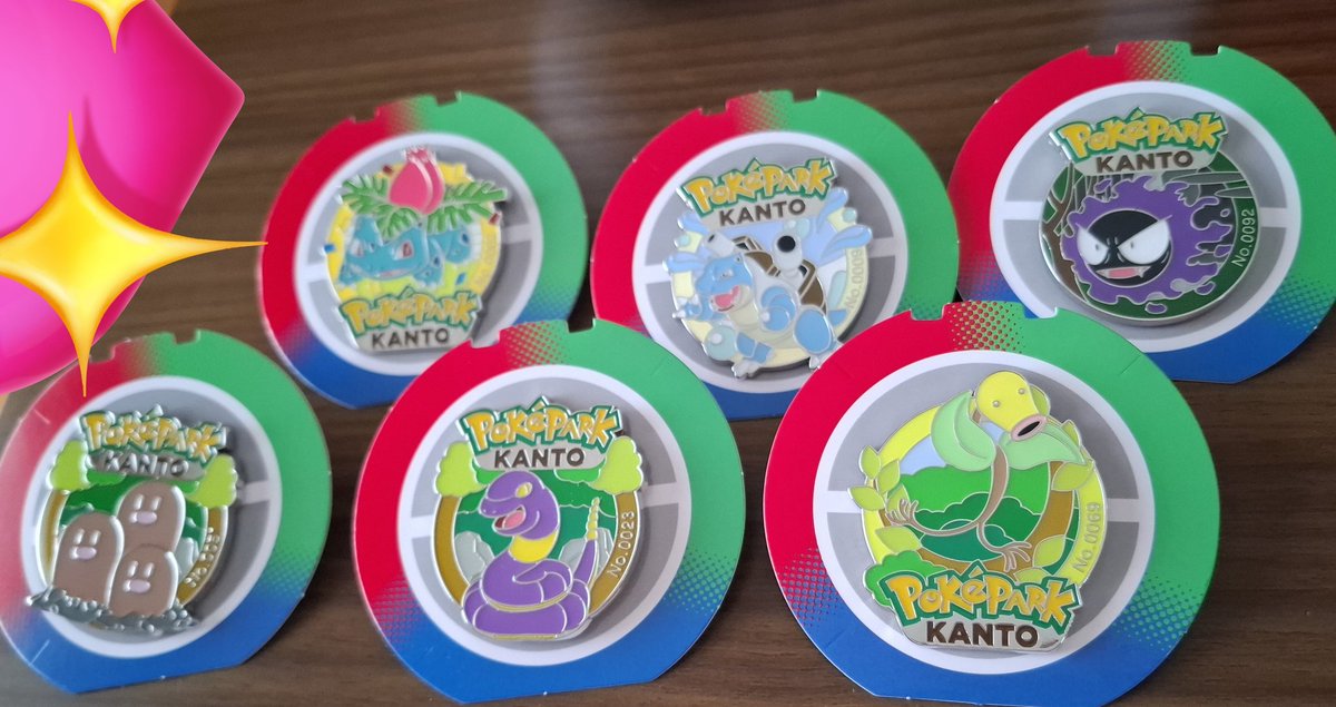 交換 買取】 ポケモン ポケパーク カントー ピンズ ピンバッジ 譲