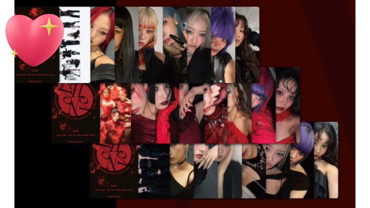 HANA 1stアルバム トレカ 交換 【求】Aセット一式 【譲】Bセット一式