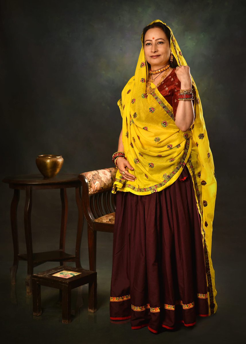 MEENAOFINDIA's tweet image. मीणा समुदाय की पारंपरिक पोशाक !
#meenaculture #dresscode