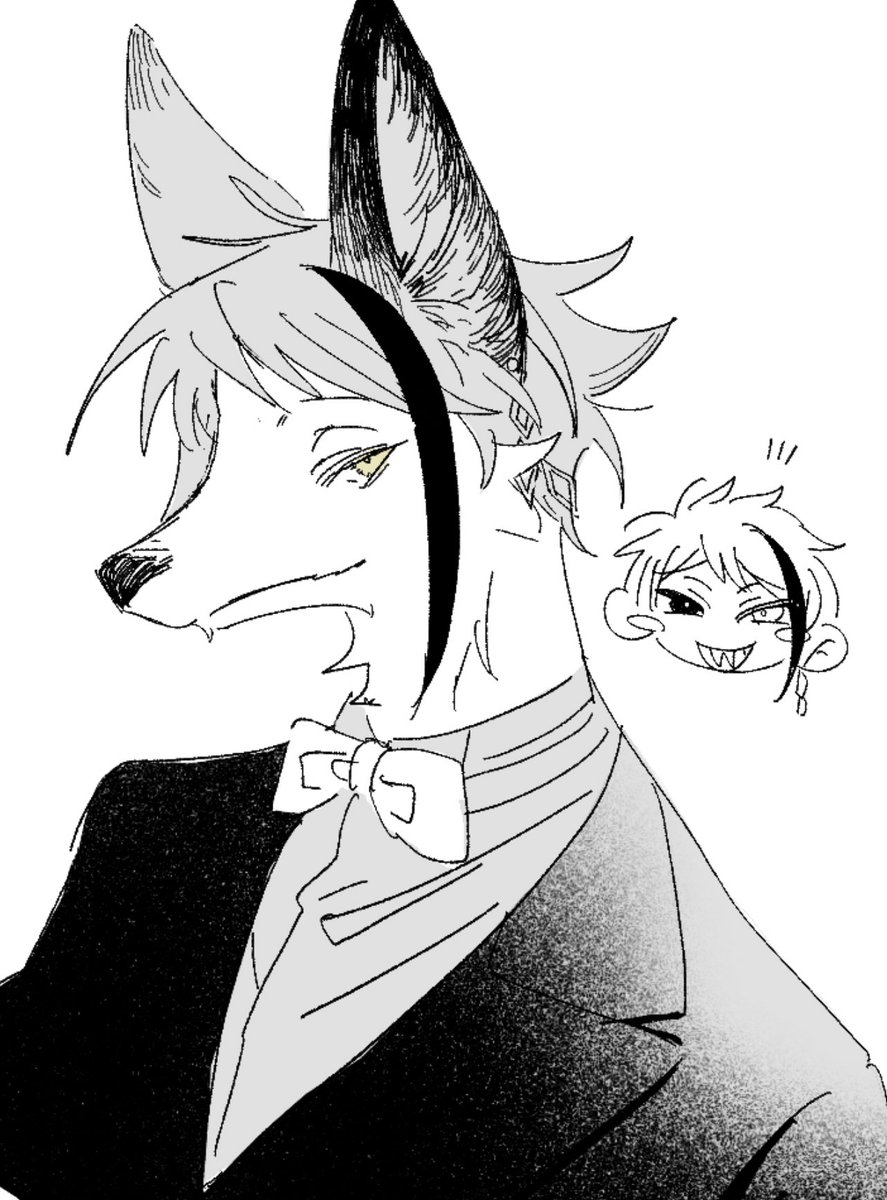 結局線整えた

獣化🐬