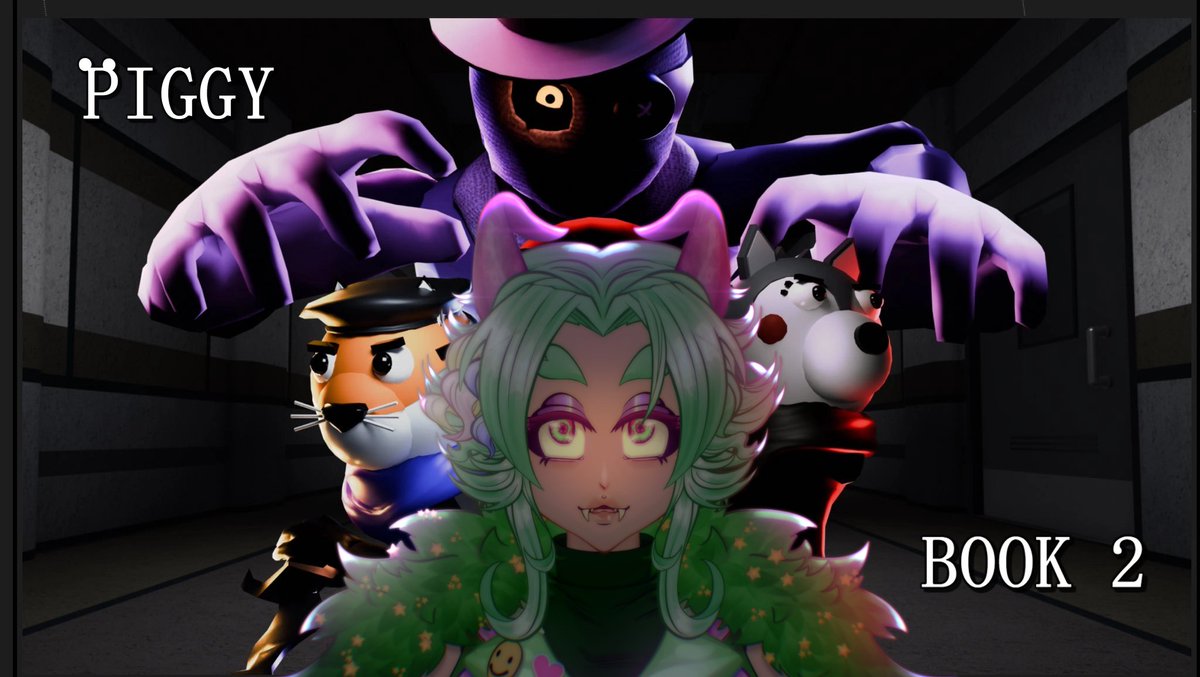 MarkedChaos's tweet photo. Aw shit, here we go again!

Live now playing Piggy Book 2.  Now that I'm more acquainted with Roblox as a game system, I hope I can go into this game from a more objective POV

Let's see how this goes 😭 https://t.co/KpMgwLHxQl