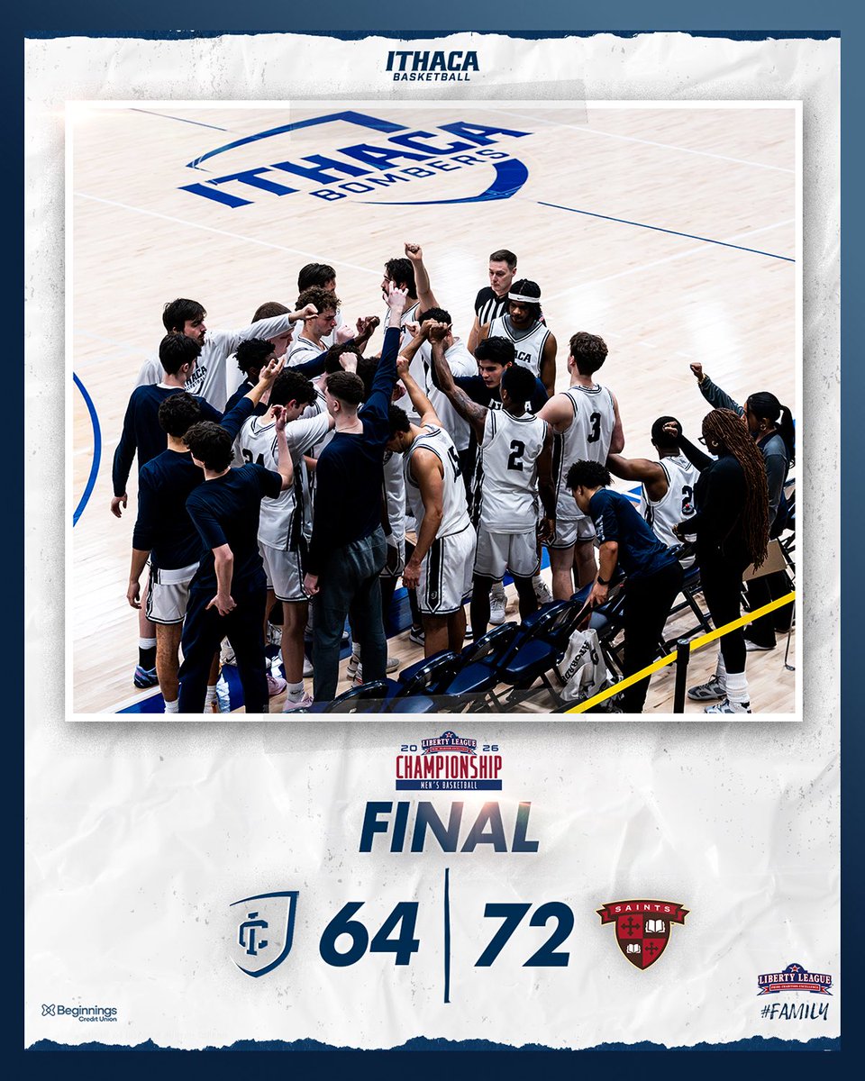 Ithaca Men's Basketball tweet media