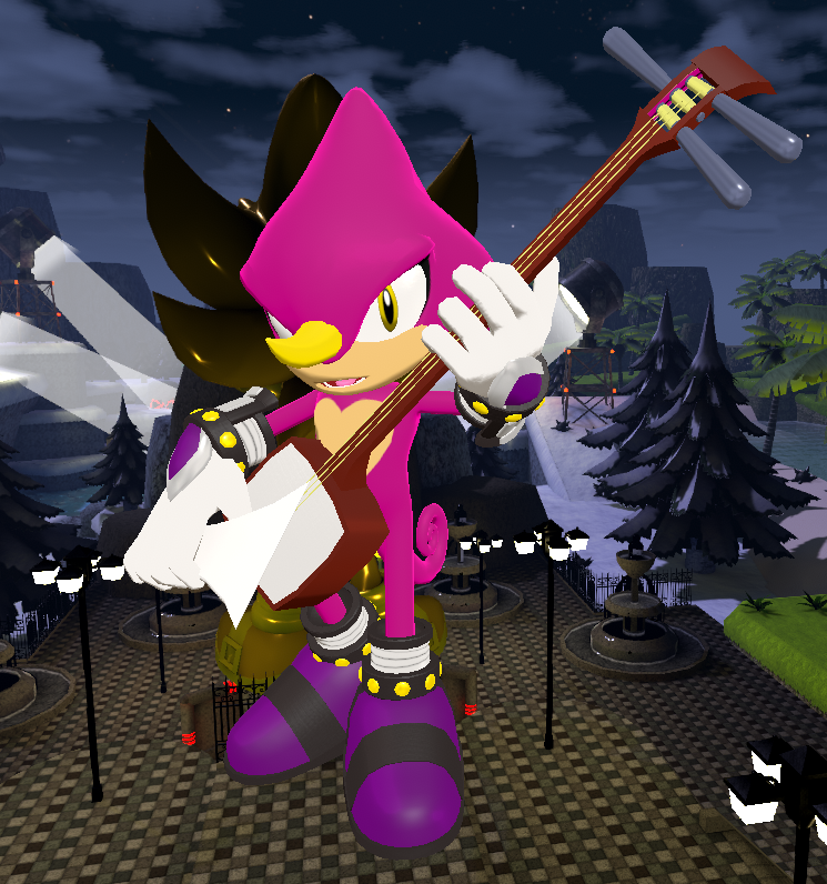 New Model: Espio the Chameleon! #VRChat #SonictheHedgehog #SonictheHedeghog #SonicHeroes #Chaotix #ChaotixCaseFiles #Blender3d #LobsterCatDesigns