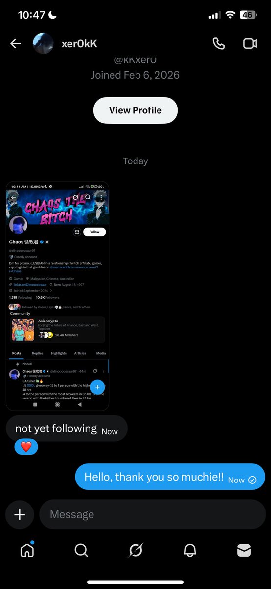 rosxzee's tweet photo. @dinooooosaur97 Joining and trying again, thank you so much for this opportunity chaos! ✨🍀

Tagging: @kKxer0 @justcallmejoyy @novahubss 

CEYgFVgaSJ8vJunfkhZHxUHYSiZZJzT7NAThxmH85qKQ

Attach are proofs of following with notifs on as well as mutuals/friends that doesn’t follow you yet 🤍 https://t.co/NMdbwxKSWy