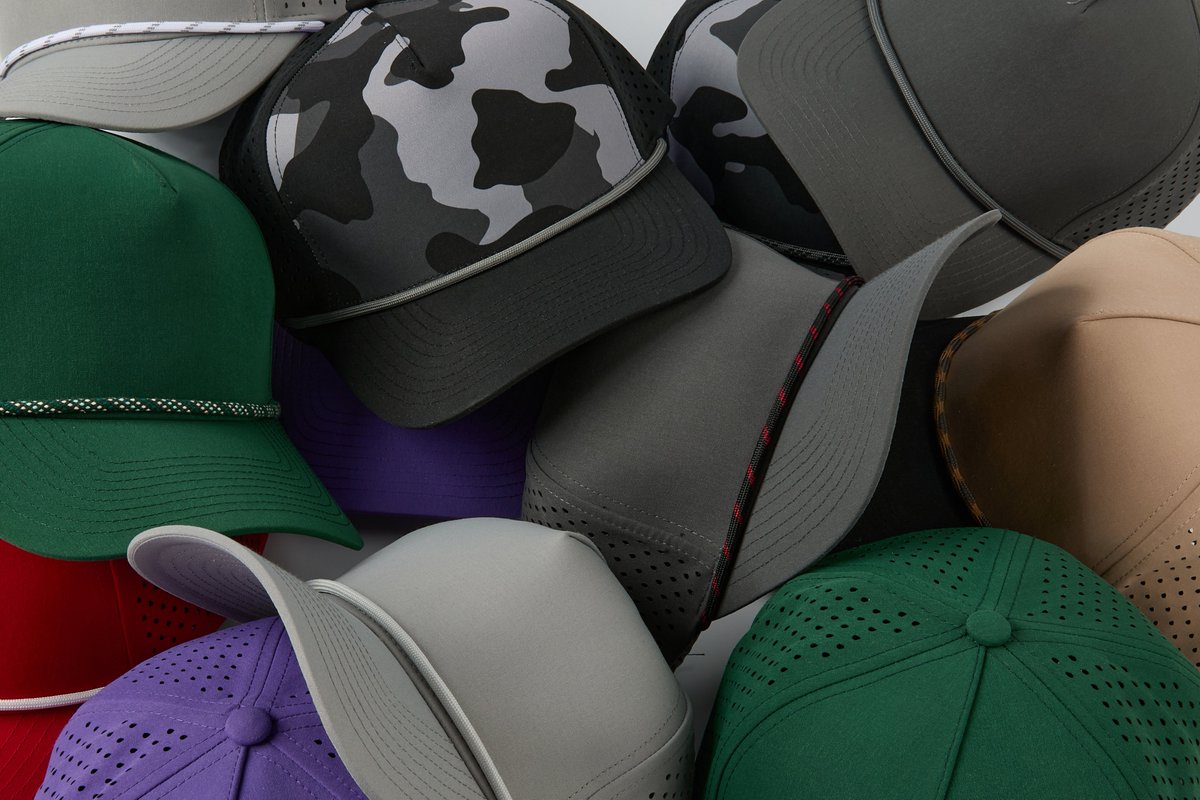 ForemostHat's tweet photo. 🔥 NEW COLOR DROP – 6526P Meet the new colorway of our  Blank &amp; Custom 5 Panel Laser Performance Golf Rope Hat – 6526P Built for performance. Designed for branding.
#GolfHat #RopeHat #5PanelHat #CustomHats #WholesaleHats #GolfBrand #PrivateLabel #HeadwearSupplier #6526P https://t.co/vgjKNN9tpg