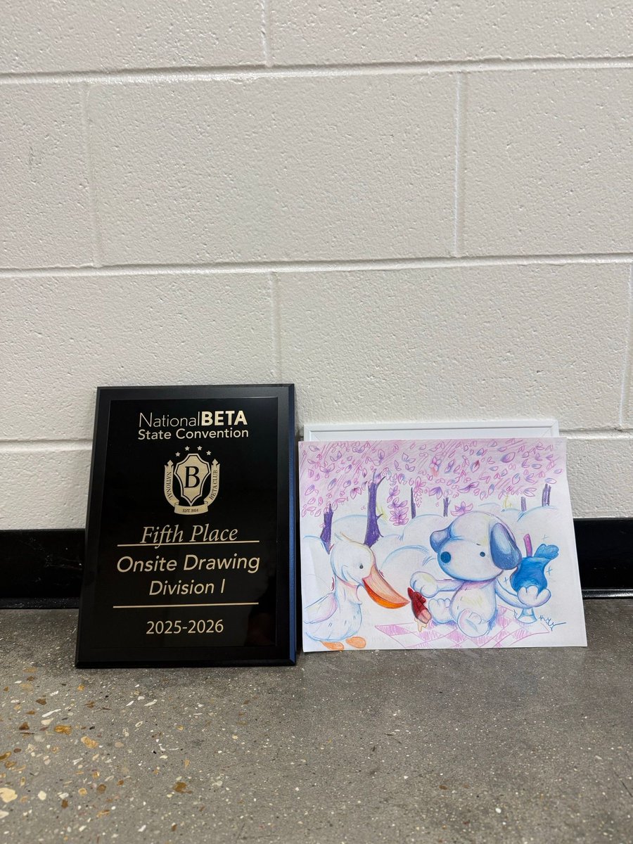 ESJHWildcats's tweet photo. Congratulations to these National Beta members for placing in the following competitions: 

Color Photography - 1st Place - Vivian Cases

Art - 5th Place - Kairah Cook

Painting - 4th Place - Tatyana Gross

They qualify for the National Convention in Nashville this summer! 🖤💛🐾 https://t.co/gBiy4VKHB8