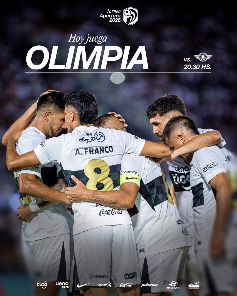 ⚽️ ¡HOY JUEGA #𝗢𝗟𝗜𝗠𝗣𝗜𝗔! 👑