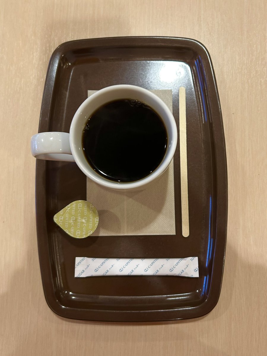 まあ今日はホットでいいだろう。
