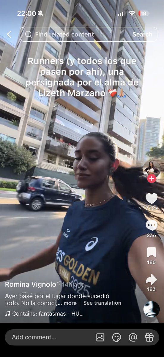 Tan desesperada están las “influencers” en Perú que tratan de generar interacciones con una tragedia? Se ha MUERTO una persona oye cabeza de aire.