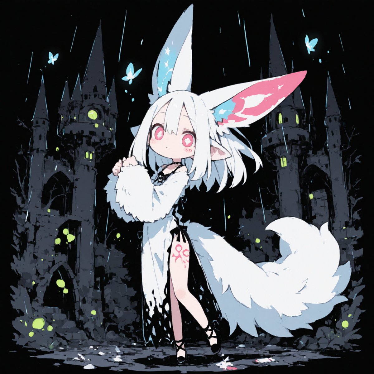 Genzoh1's tweet photo. 四つ耳ふぇんりる少女まとめ🥰
もふもふですッ✨✨