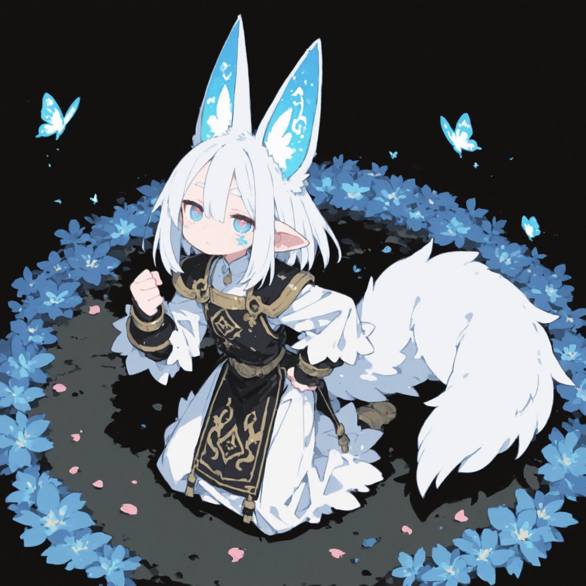 Genzoh1's tweet photo. 四つ耳ふぇんりる少女まとめ🥰
もふもふですッ✨✨