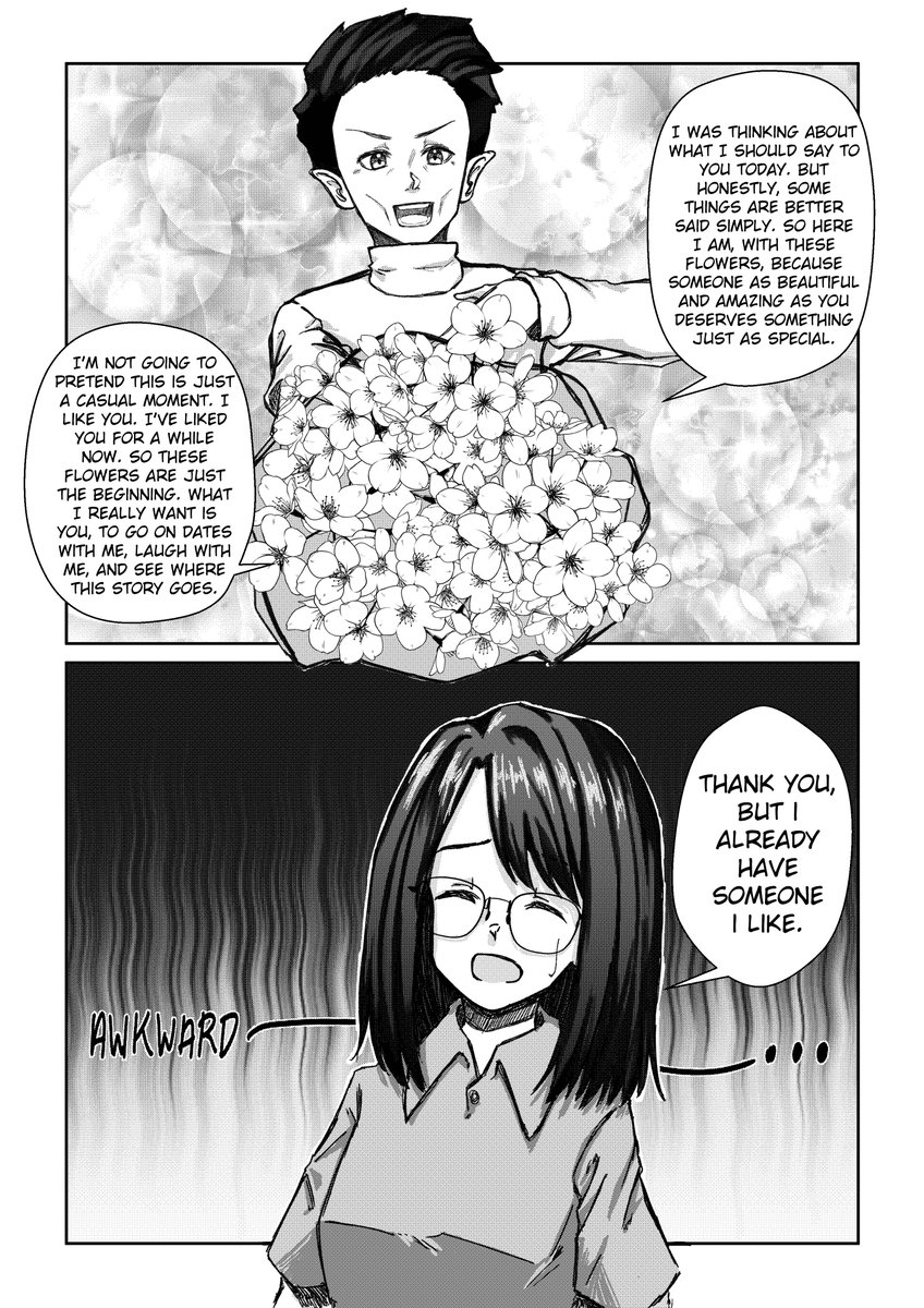 Fireflykun's tweet photo. a scene from valentine's day. (1/4) https://t.co/PCaWn7v54n